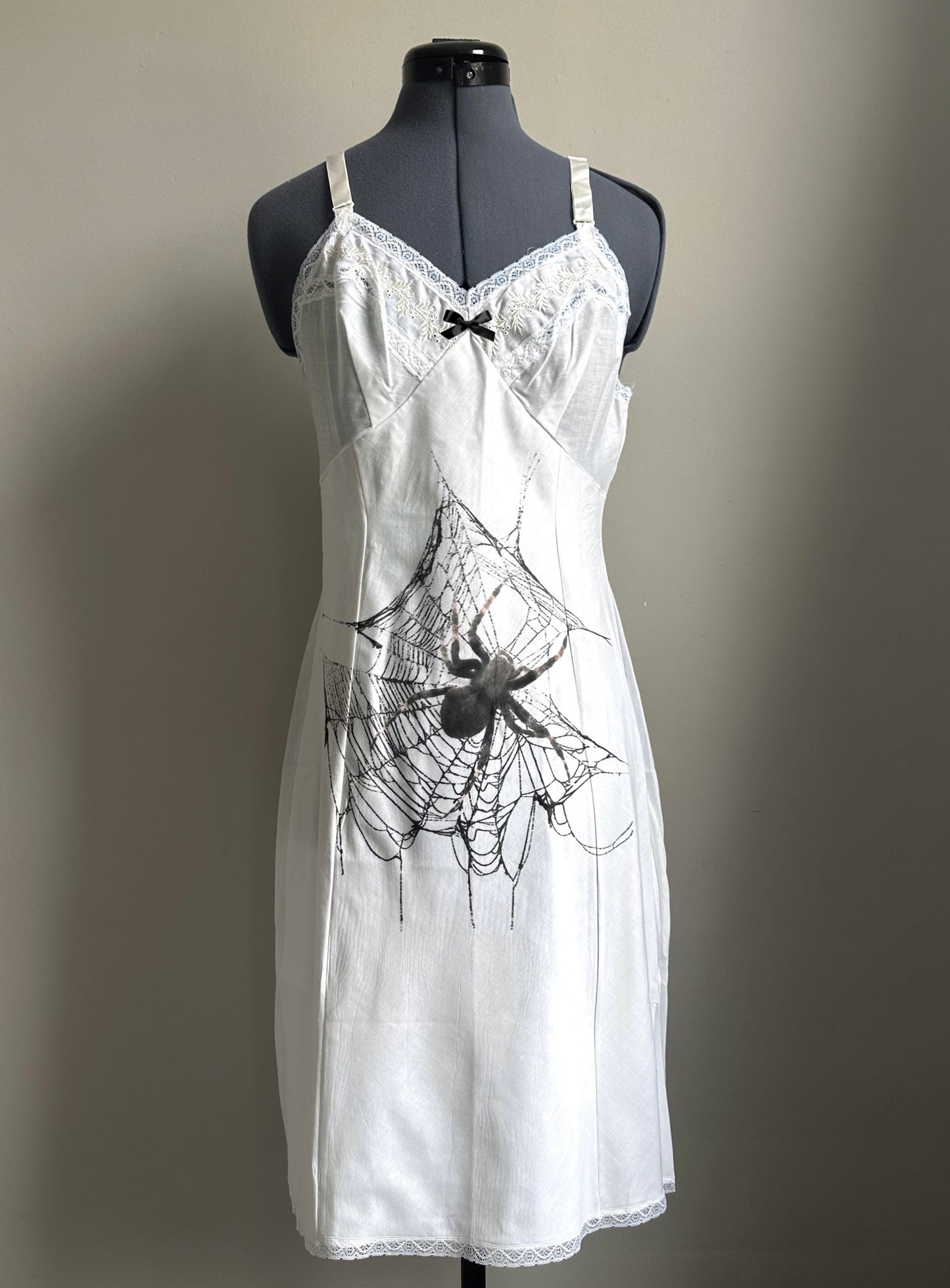 Spiderweb cotton dress (S)