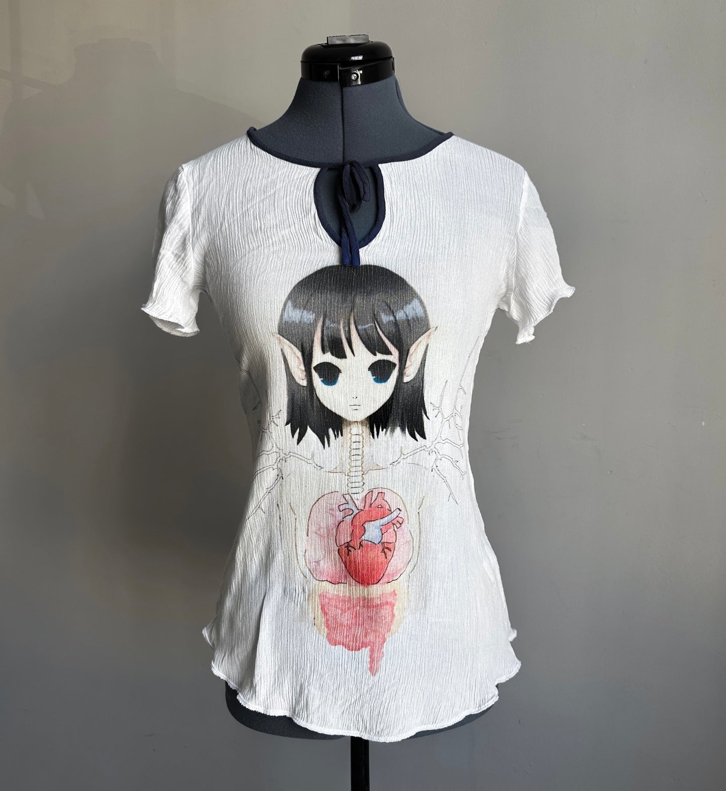 Anime anatomy blouse (S-M)