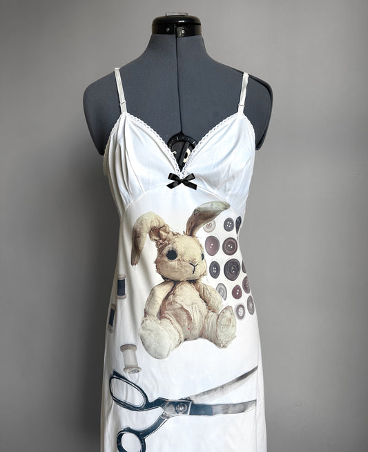 Bunny plush dress (M)