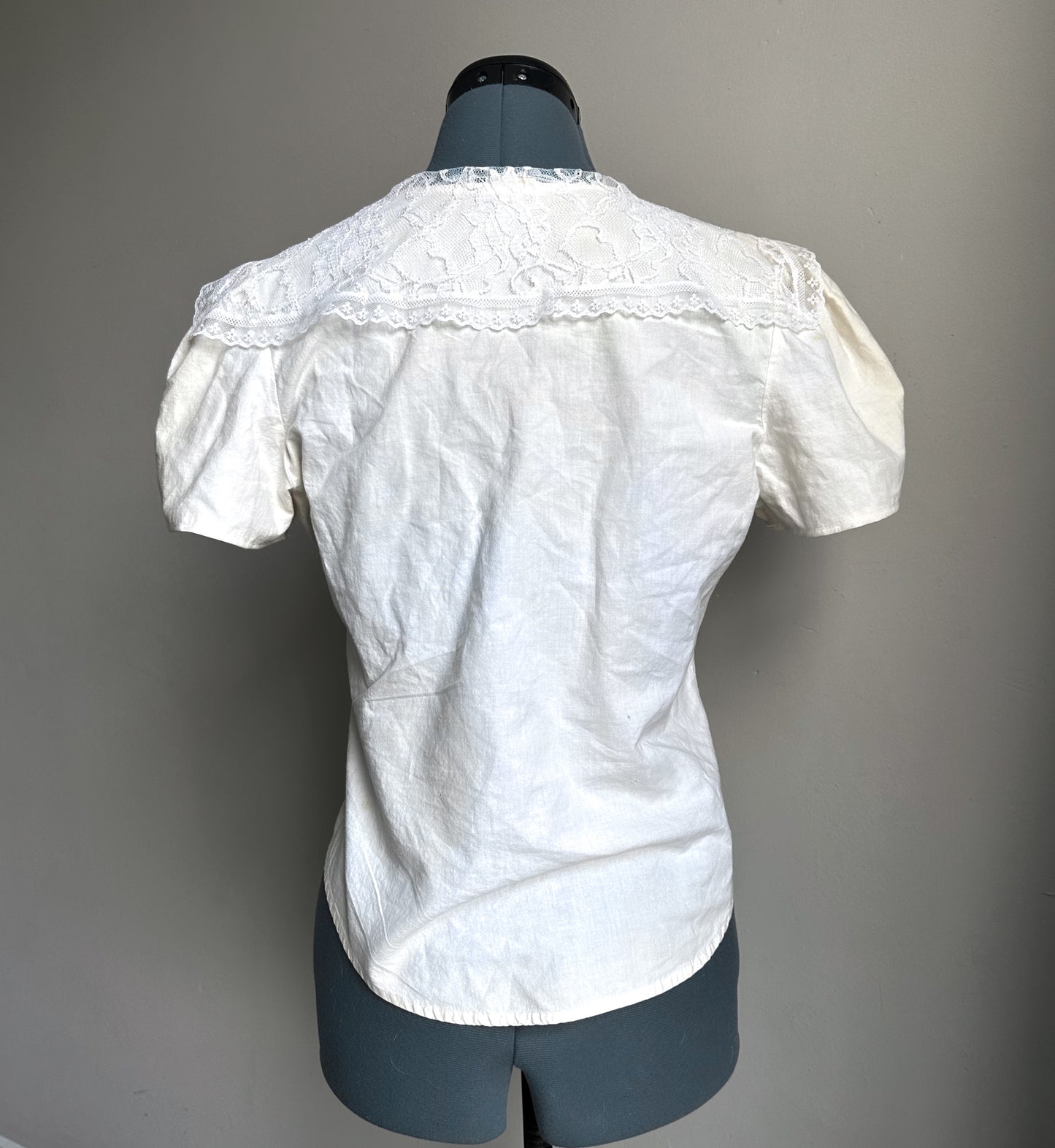 Calligraphy sailor blouse (S)