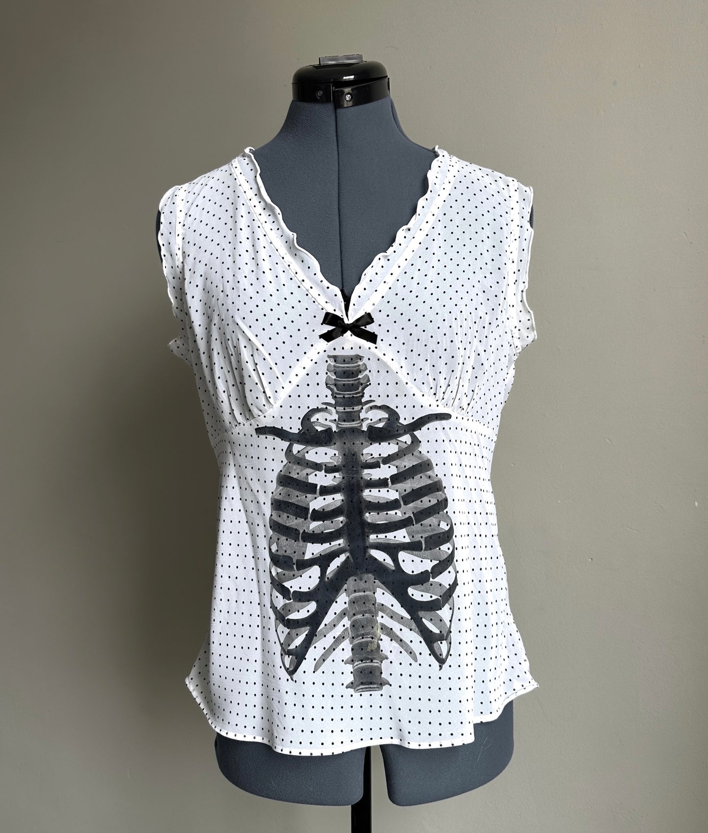 ribcage blouse (L)