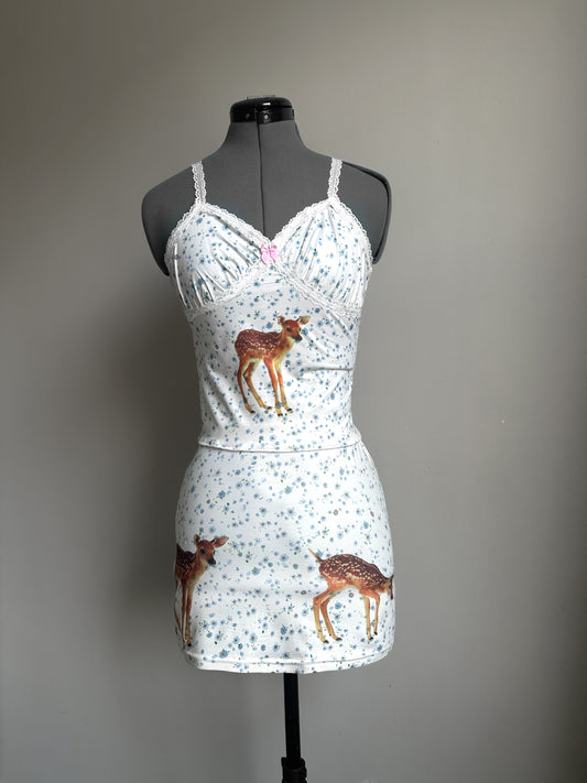 Fawn floral set (XS)