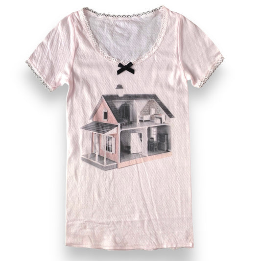 dollhouse tee (S-M)