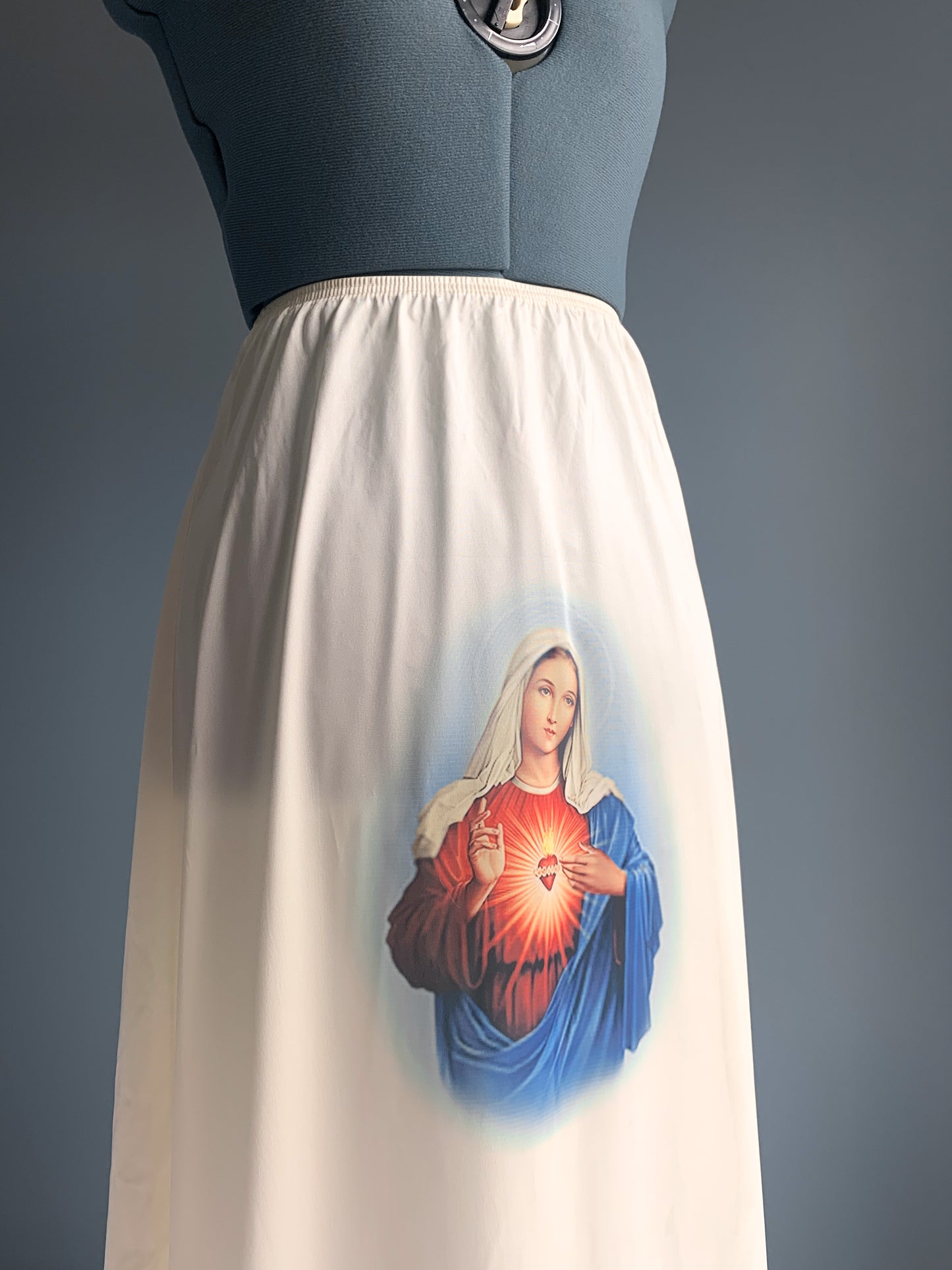 Virgin Mary maxi skirt