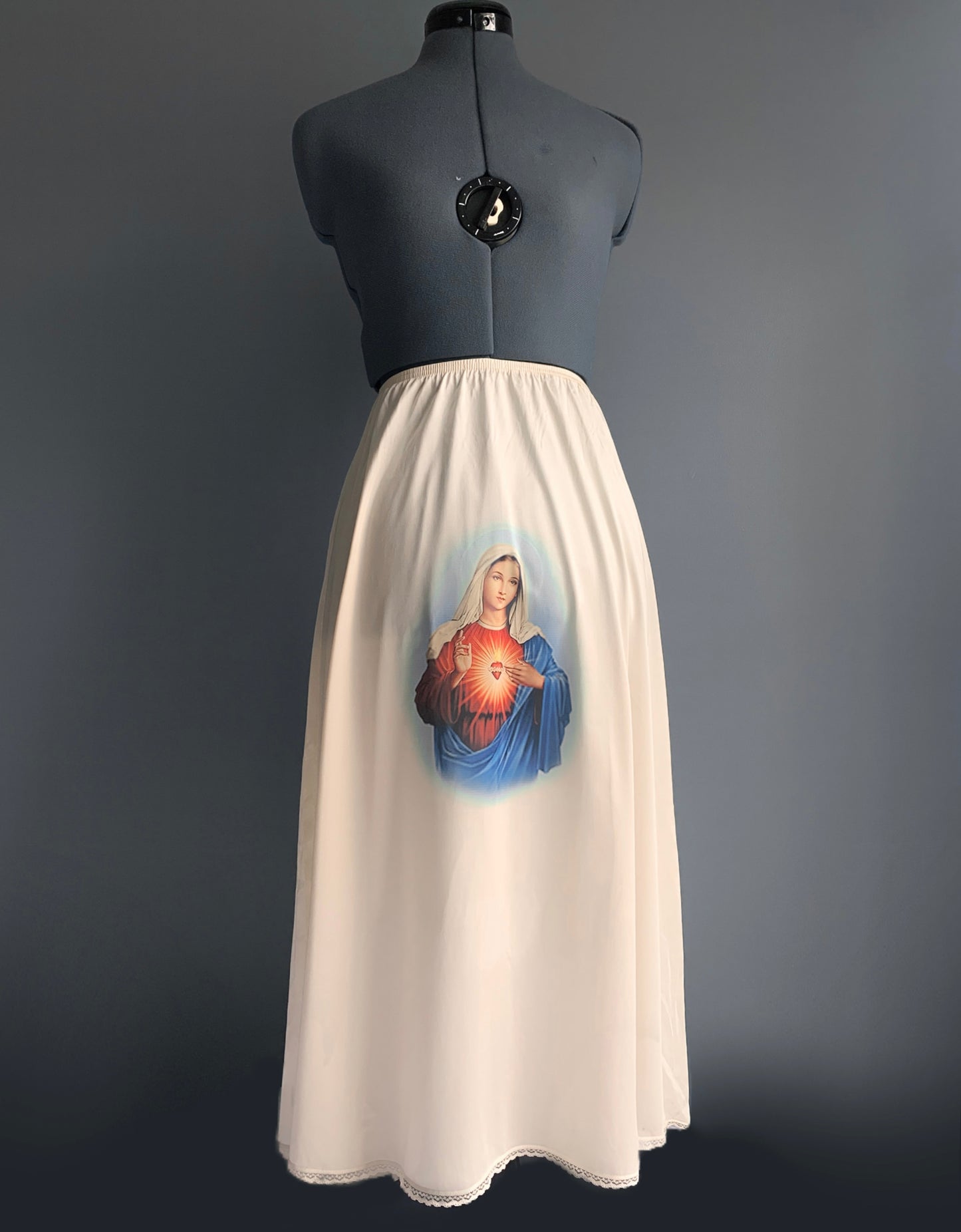 Virgin Mary maxi skirt