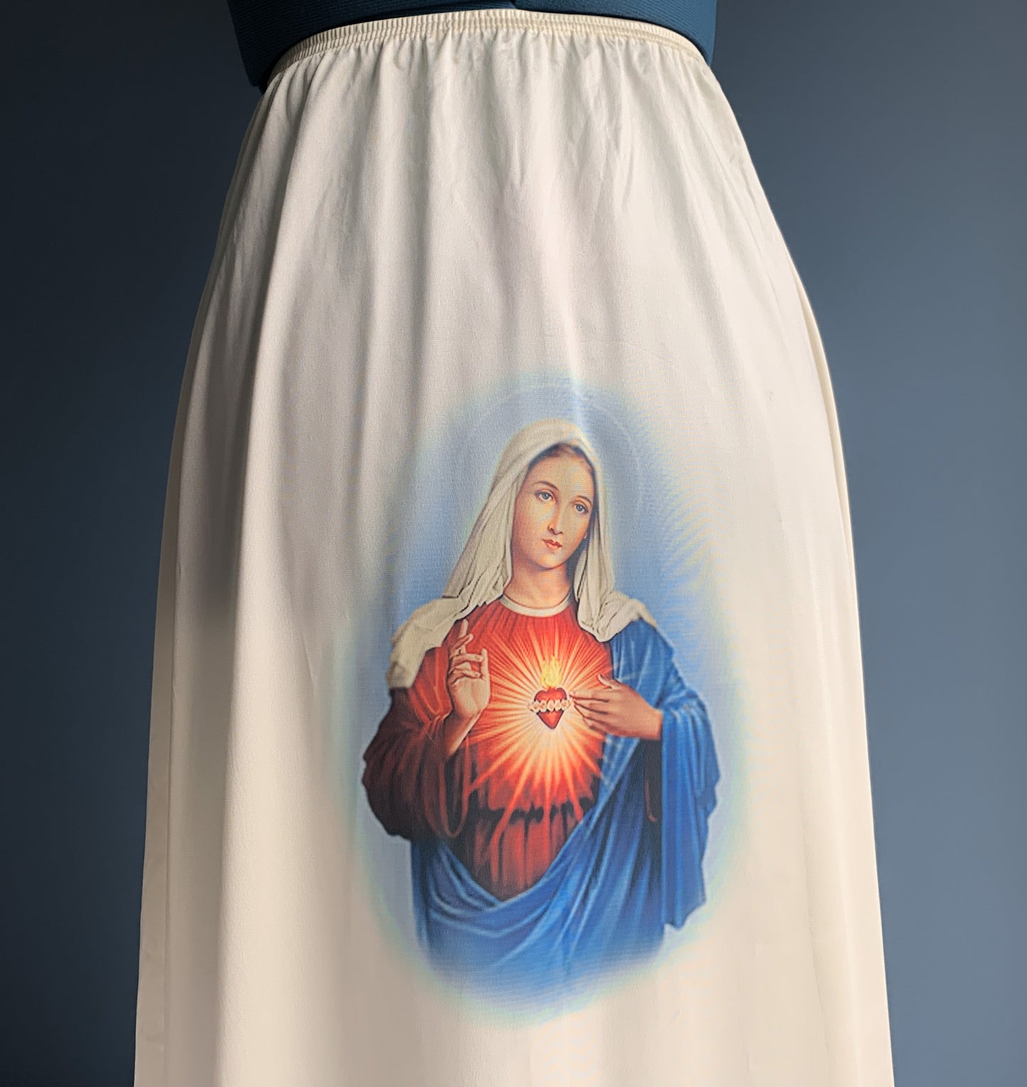 Virgin Mary maxi skirt